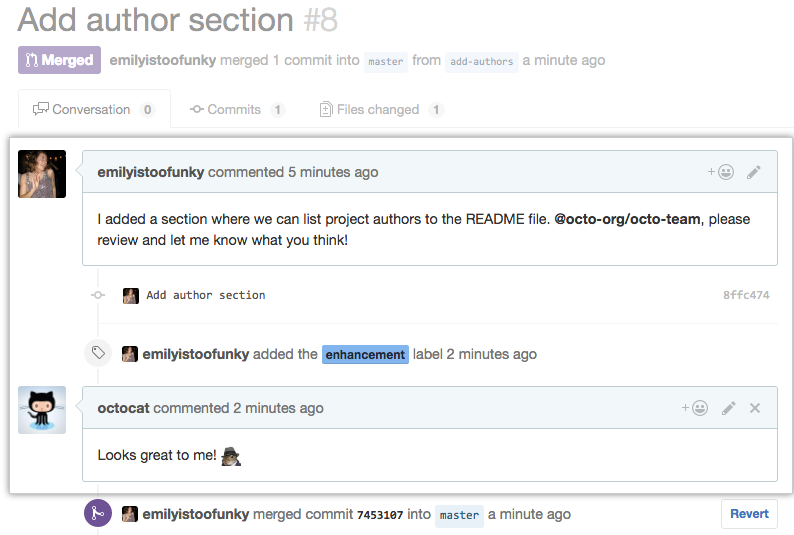 Commenting on a pull request - GitHub Docs