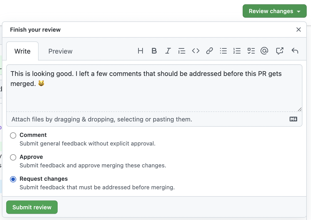 Github Desktop Review Pull Request