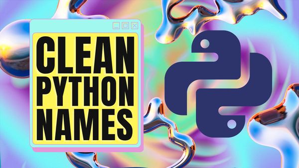 Clean Python: names